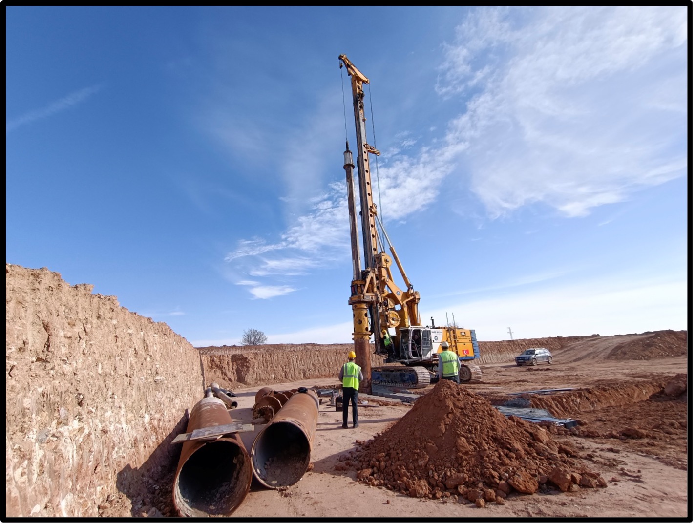 Muhafaza Borulu Forekazık İmalatı